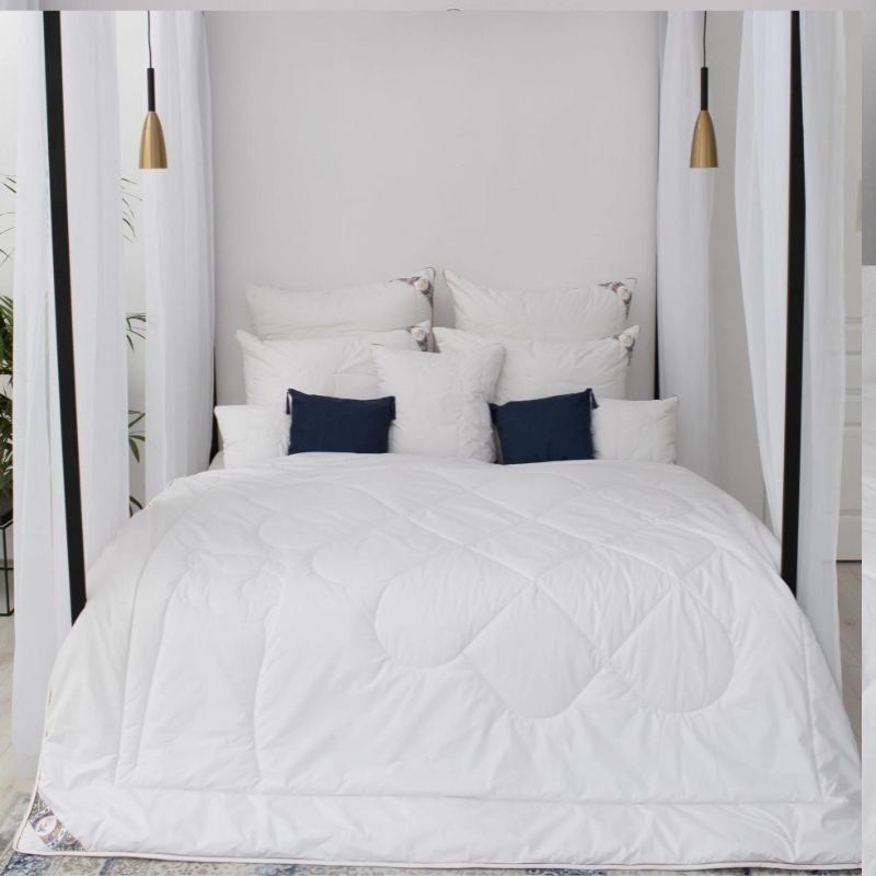 Naturalna kołdra Royal Alpaca z 100% wełny i bawełny